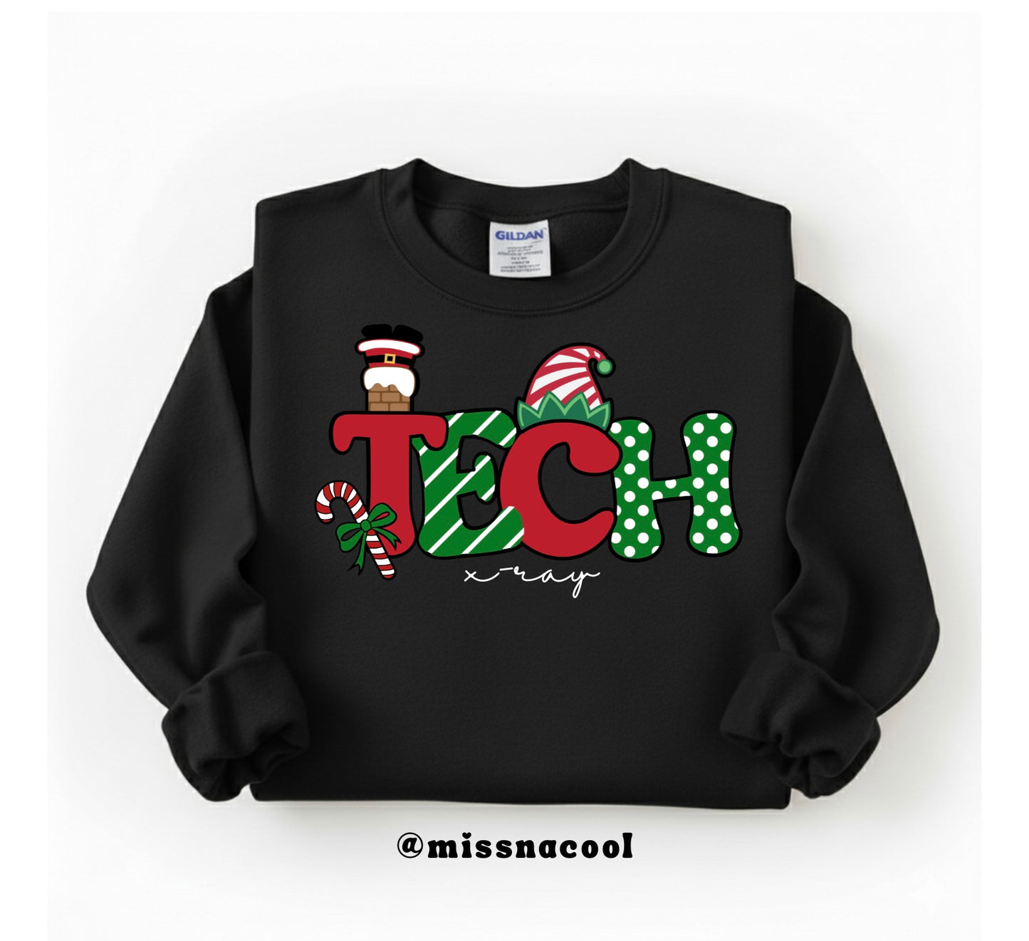 Christmas “Tech” Sweatshirt