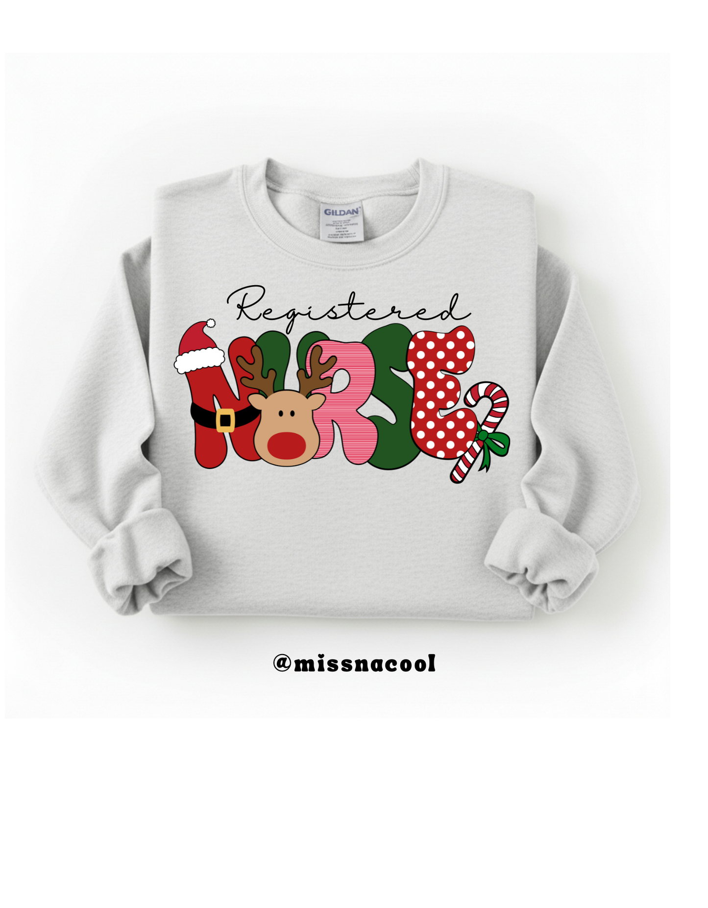 Christmas "Nurse" Sweatshirt