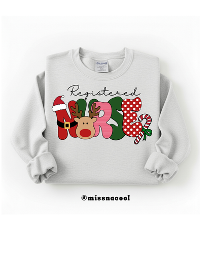 Christmas "Nurse" Sweatshirt