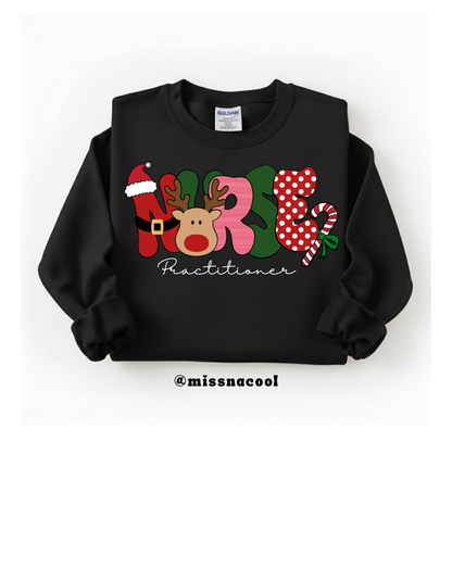 Christmas "Nurse" Sweatshirt