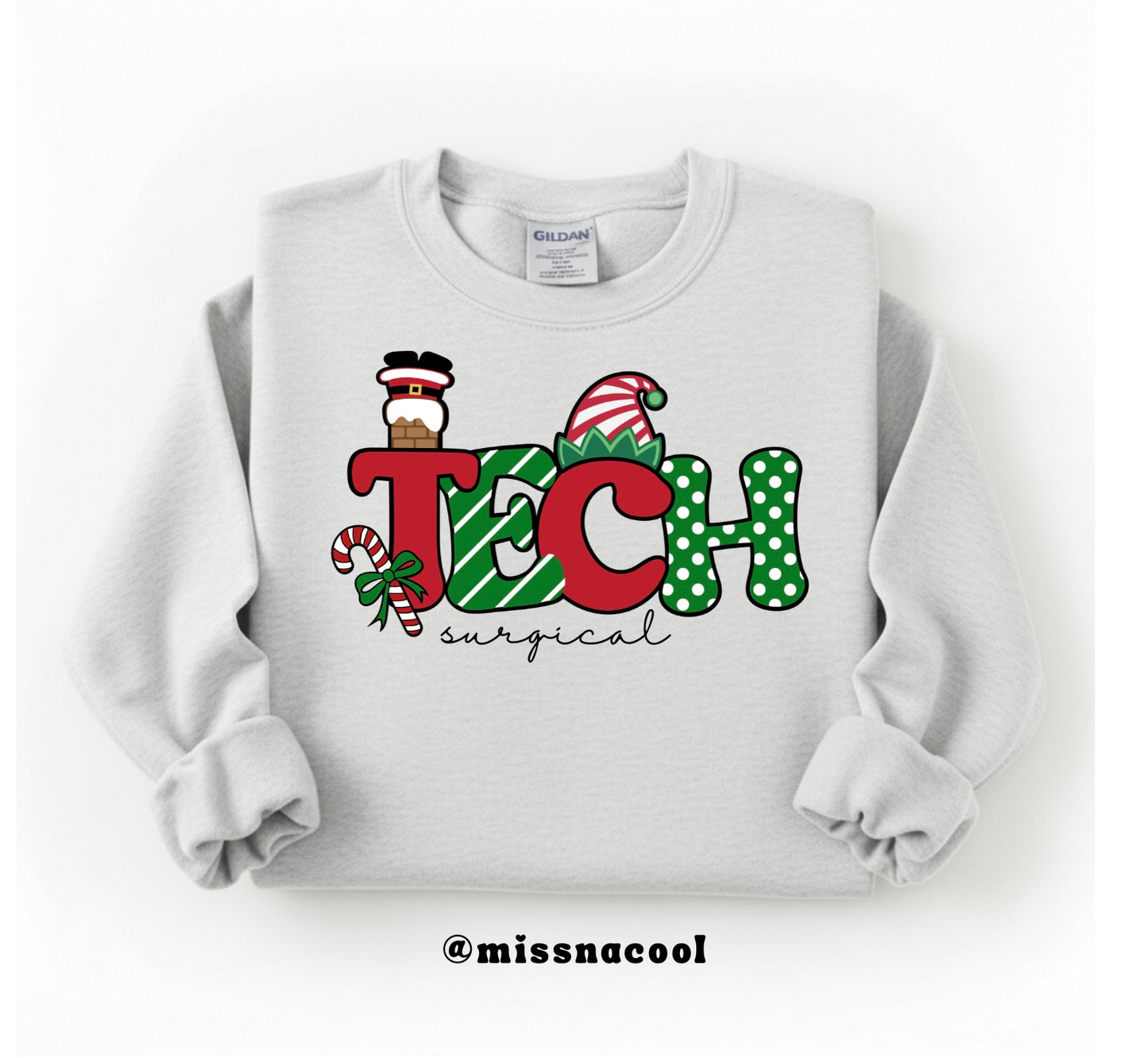 Christmas “Tech” Sweatshirt
