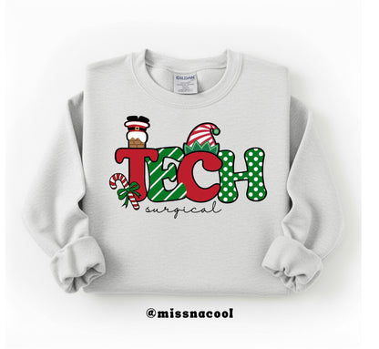 Christmas “Tech” Sweatshirt