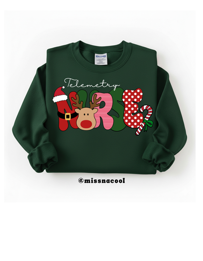 Christmas "Nurse" Sweatshirt