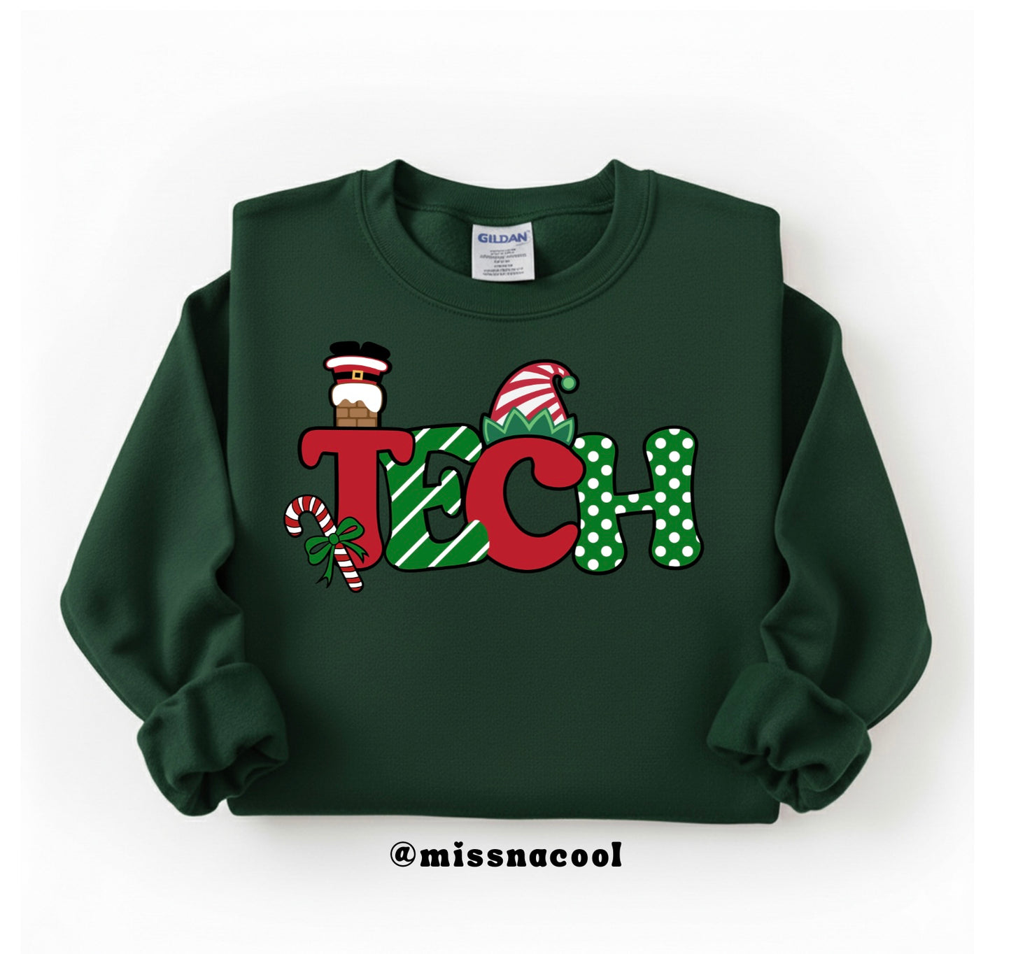 Christmas “Tech” Sweatshirt