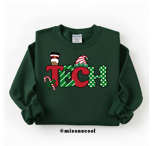 Christmas “Tech” Sweatshirt