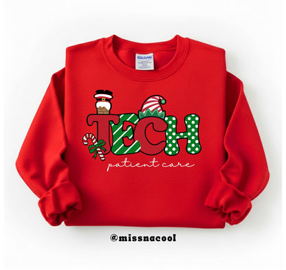 Christmas “Tech” Sweatshirt