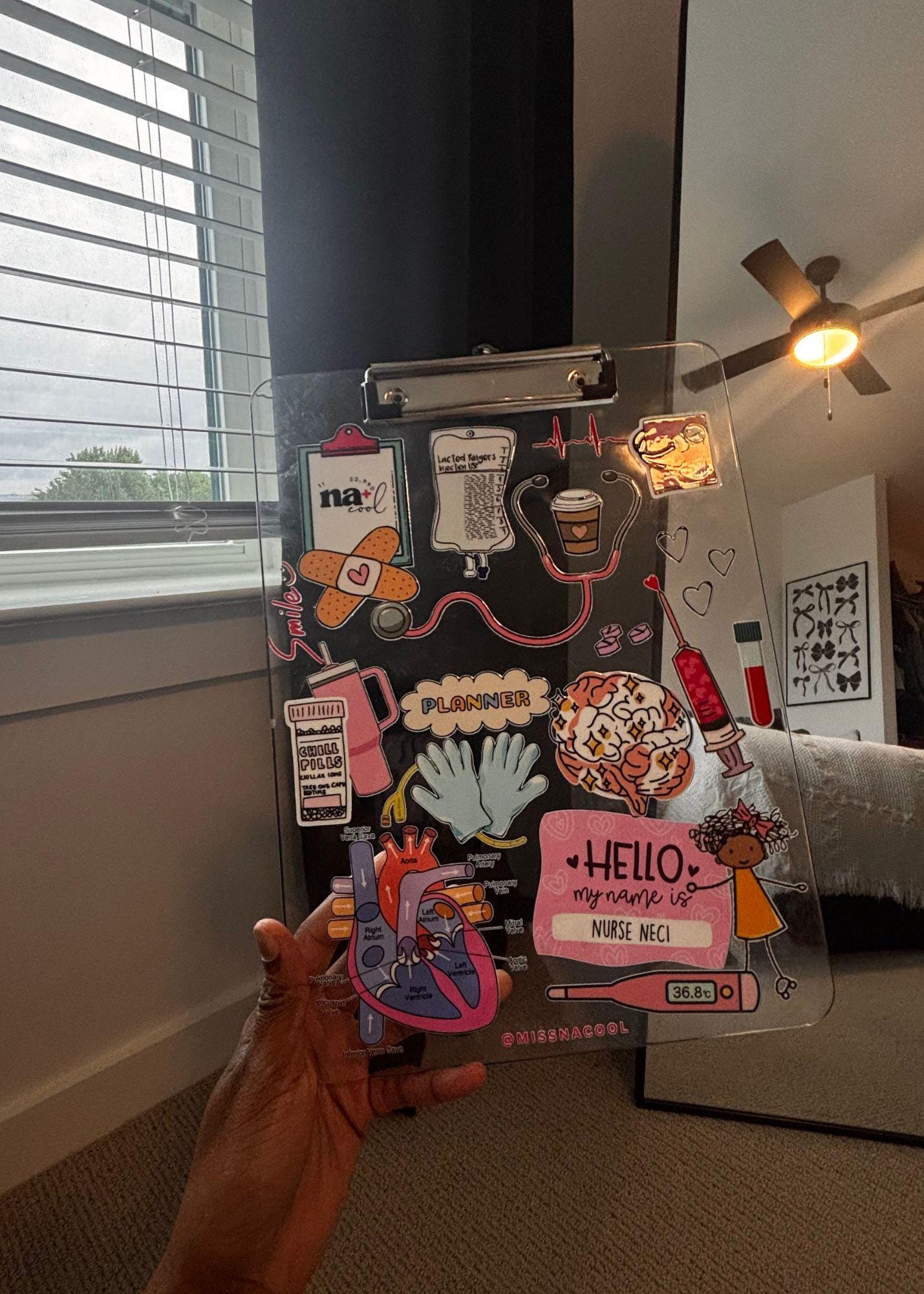 cause I'm a nurse clipboard