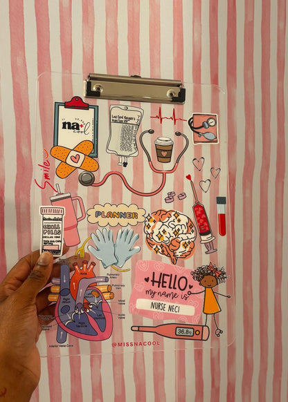 cause I'm a nurse clipboard