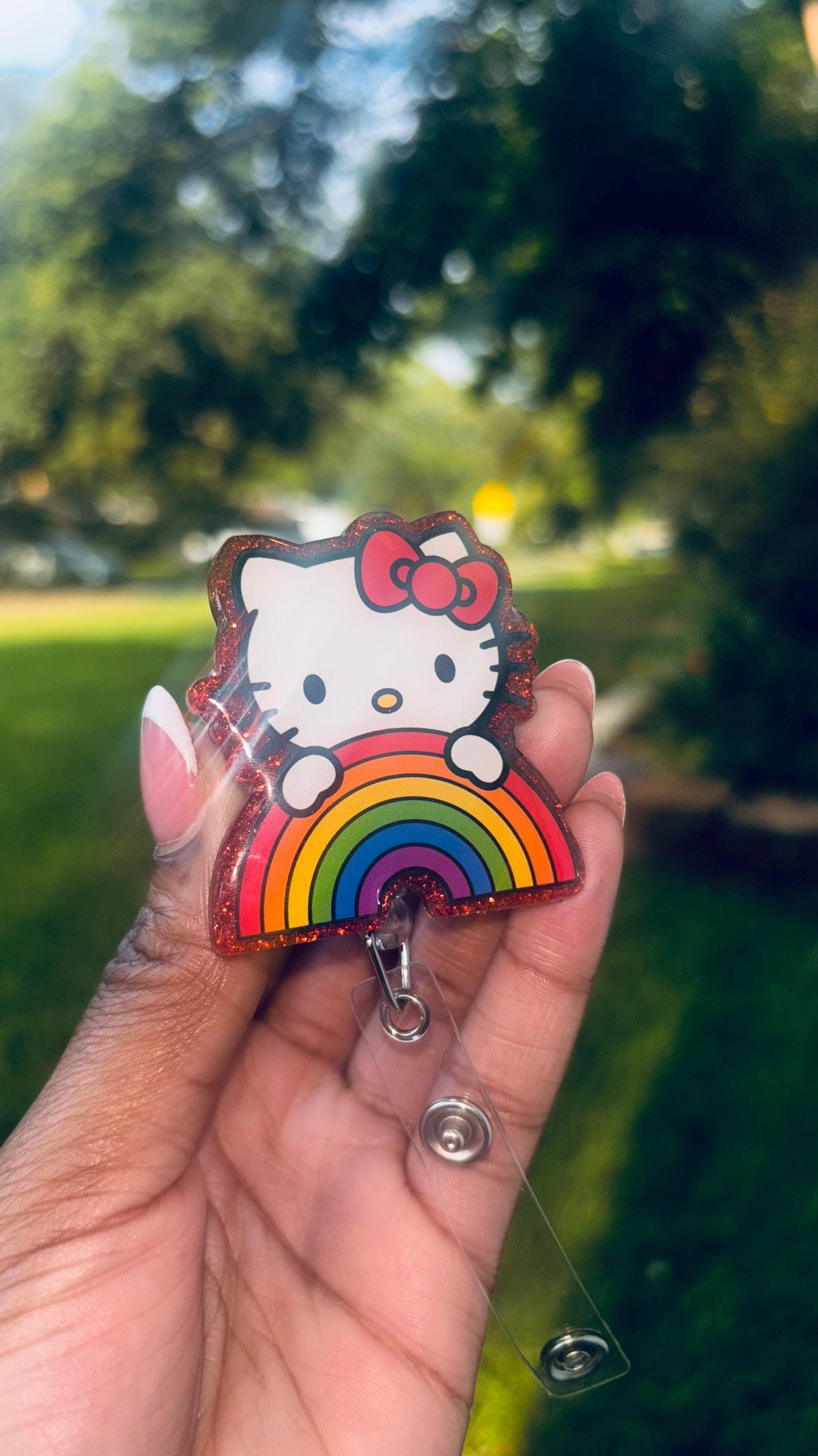 Hello Kitty Badge Reel