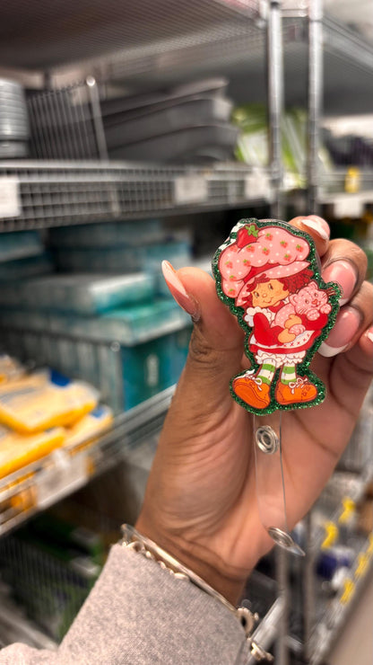 Strawberry Shortcake Badge Reel