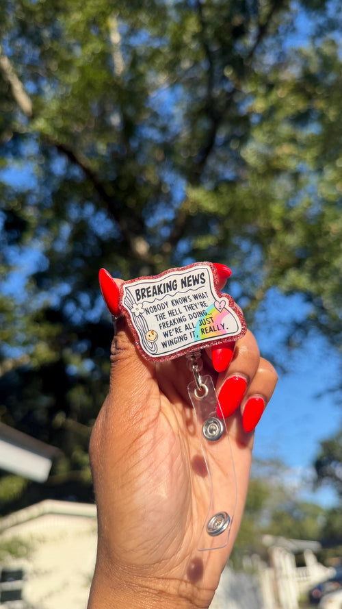 Breaking News Badge Reel