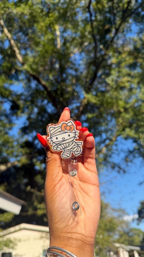 Mummy Hello Kitty Badge Reel
