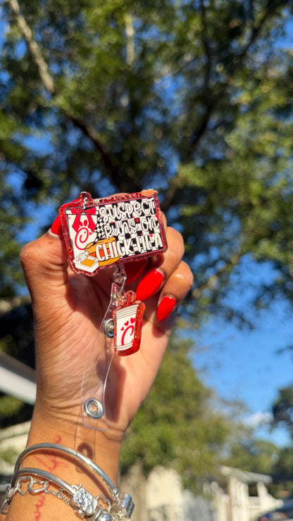 Suspect Loves Chic Fil A Badge Reel